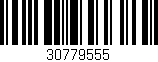 Código de barras (EAN, GTIN, SKU, ISBN): '30779555'