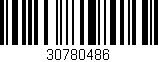 Código de barras (EAN, GTIN, SKU, ISBN): '30780486'