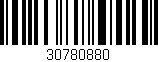 Código de barras (EAN, GTIN, SKU, ISBN): '30780880'