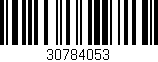 Código de barras (EAN, GTIN, SKU, ISBN): '30784053'