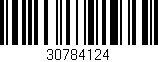 Código de barras (EAN, GTIN, SKU, ISBN): '30784124'