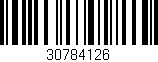 Código de barras (EAN, GTIN, SKU, ISBN): '30784126'