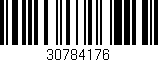 Código de barras (EAN, GTIN, SKU, ISBN): '30784176'