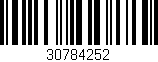 Código de barras (EAN, GTIN, SKU, ISBN): '30784252'