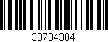 Código de barras (EAN, GTIN, SKU, ISBN): '30784384'