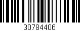 Código de barras (EAN, GTIN, SKU, ISBN): '30784406'