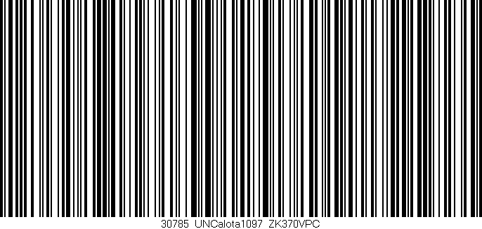 Código de barras (EAN, GTIN, SKU, ISBN): '30785_UNCalota1097_ZK370VPC'