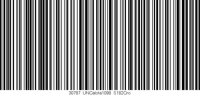 Código de barras (EAN, GTIN, SKU, ISBN): '30787_UNCalota1098_S182Cro'