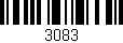 Código de barras (EAN, GTIN, SKU, ISBN): '3083'