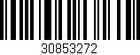 Código de barras (EAN, GTIN, SKU, ISBN): '30853272'