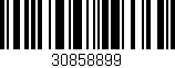 Código de barras (EAN, GTIN, SKU, ISBN): '30858899'
