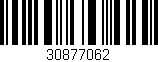 Código de barras (EAN, GTIN, SKU, ISBN): '30877062'