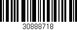 Código de barras (EAN, GTIN, SKU, ISBN): '30888718'