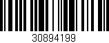 Código de barras (EAN, GTIN, SKU, ISBN): '30894199'