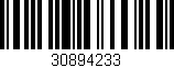 Código de barras (EAN, GTIN, SKU, ISBN): '30894233'