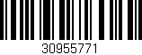 Código de barras (EAN, GTIN, SKU, ISBN): '30955771'