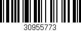 Código de barras (EAN, GTIN, SKU, ISBN): '30955773'