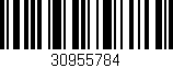 Código de barras (EAN, GTIN, SKU, ISBN): '30955784'
