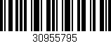 Código de barras (EAN, GTIN, SKU, ISBN): '30955795'