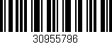 Código de barras (EAN, GTIN, SKU, ISBN): '30955796'