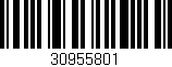 Código de barras (EAN, GTIN, SKU, ISBN): '30955801'