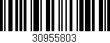 Código de barras (EAN, GTIN, SKU, ISBN): '30955803'