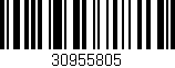 Código de barras (EAN, GTIN, SKU, ISBN): '30955805'
