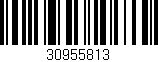 Código de barras (EAN, GTIN, SKU, ISBN): '30955813'