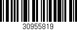 Código de barras (EAN, GTIN, SKU, ISBN): '30955819'