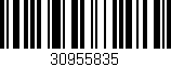 Código de barras (EAN, GTIN, SKU, ISBN): '30955835'