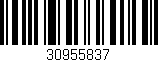 Código de barras (EAN, GTIN, SKU, ISBN): '30955837'