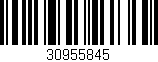 Código de barras (EAN, GTIN, SKU, ISBN): '30955845'