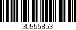 Código de barras (EAN, GTIN, SKU, ISBN): '30955853'