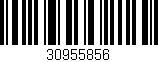 Código de barras (EAN, GTIN, SKU, ISBN): '30955856'