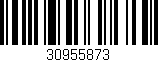 Código de barras (EAN, GTIN, SKU, ISBN): '30955873'