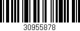 Código de barras (EAN, GTIN, SKU, ISBN): '30955878'