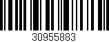 Código de barras (EAN, GTIN, SKU, ISBN): '30955883'