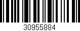 Código de barras (EAN, GTIN, SKU, ISBN): '30955884'