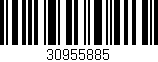 Código de barras (EAN, GTIN, SKU, ISBN): '30955885'