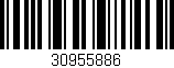 Código de barras (EAN, GTIN, SKU, ISBN): '30955886'
