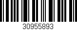 Código de barras (EAN, GTIN, SKU, ISBN): '30955893'