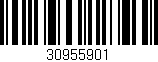 Código de barras (EAN, GTIN, SKU, ISBN): '30955901'