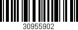 Código de barras (EAN, GTIN, SKU, ISBN): '30955902'