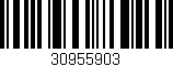 Código de barras (EAN, GTIN, SKU, ISBN): '30955903'