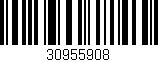 Código de barras (EAN, GTIN, SKU, ISBN): '30955908'
