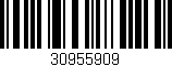Código de barras (EAN, GTIN, SKU, ISBN): '30955909'