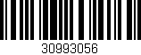Código de barras (EAN, GTIN, SKU, ISBN): '30993056'