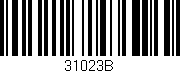 Código de barras (EAN, GTIN, SKU, ISBN): '31023B'