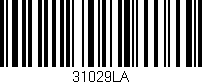 Código de barras (EAN, GTIN, SKU, ISBN): '31029LA'
