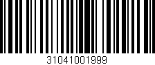 Código de barras (EAN, GTIN, SKU, ISBN): '31041001999'